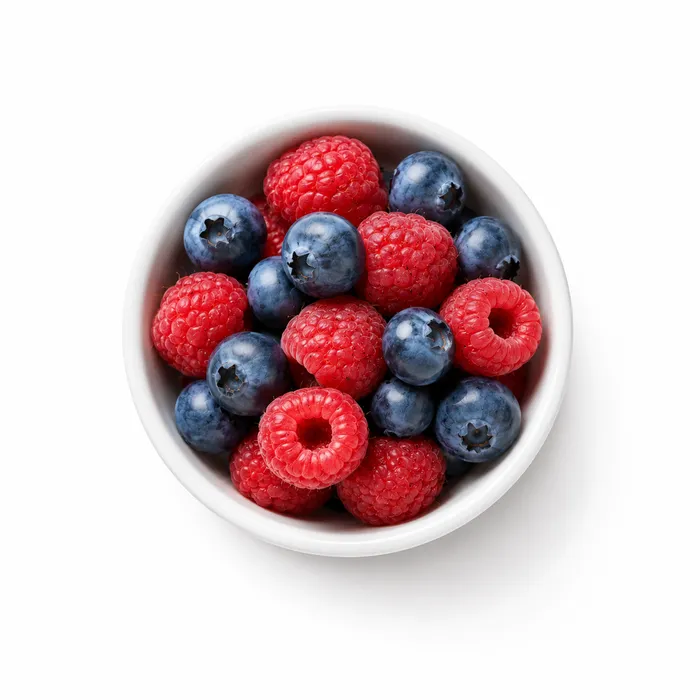Bowl of mixed berries